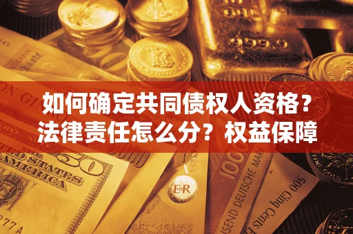 武汉如何确定共同债权人资格？法律责任怎么分？权益保障技巧揭秘！