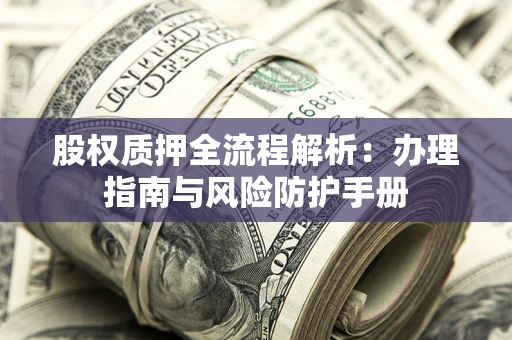 武汉股权质押全流程解析：办理指南与风险防护手册