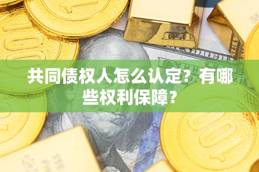 武汉共同债权人怎么认定？有哪些权利保障？