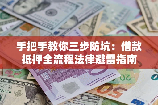 武汉手把手教你三步防坑：借款抵押全流程法律避雷指南