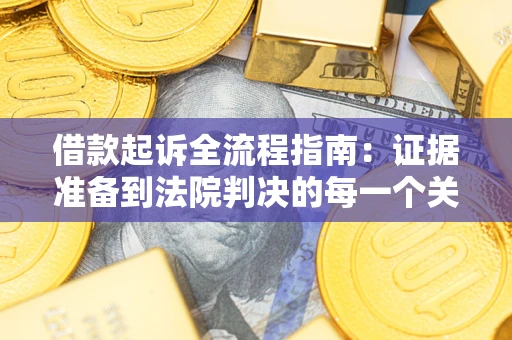 武汉借款起诉全流程指南：证据准备到法院判决的每一个关键步骤