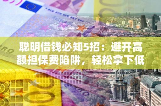 武汉聪明借钱必知5招：避开高额担保费陷阱，轻松拿下低息贷款