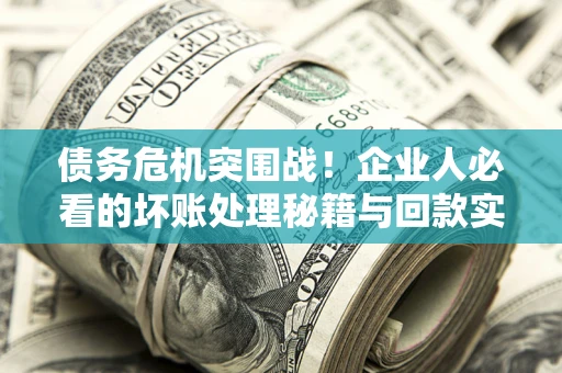 武汉债务危机突围战！企业人必看的坏账处理秘籍与回款实战指南